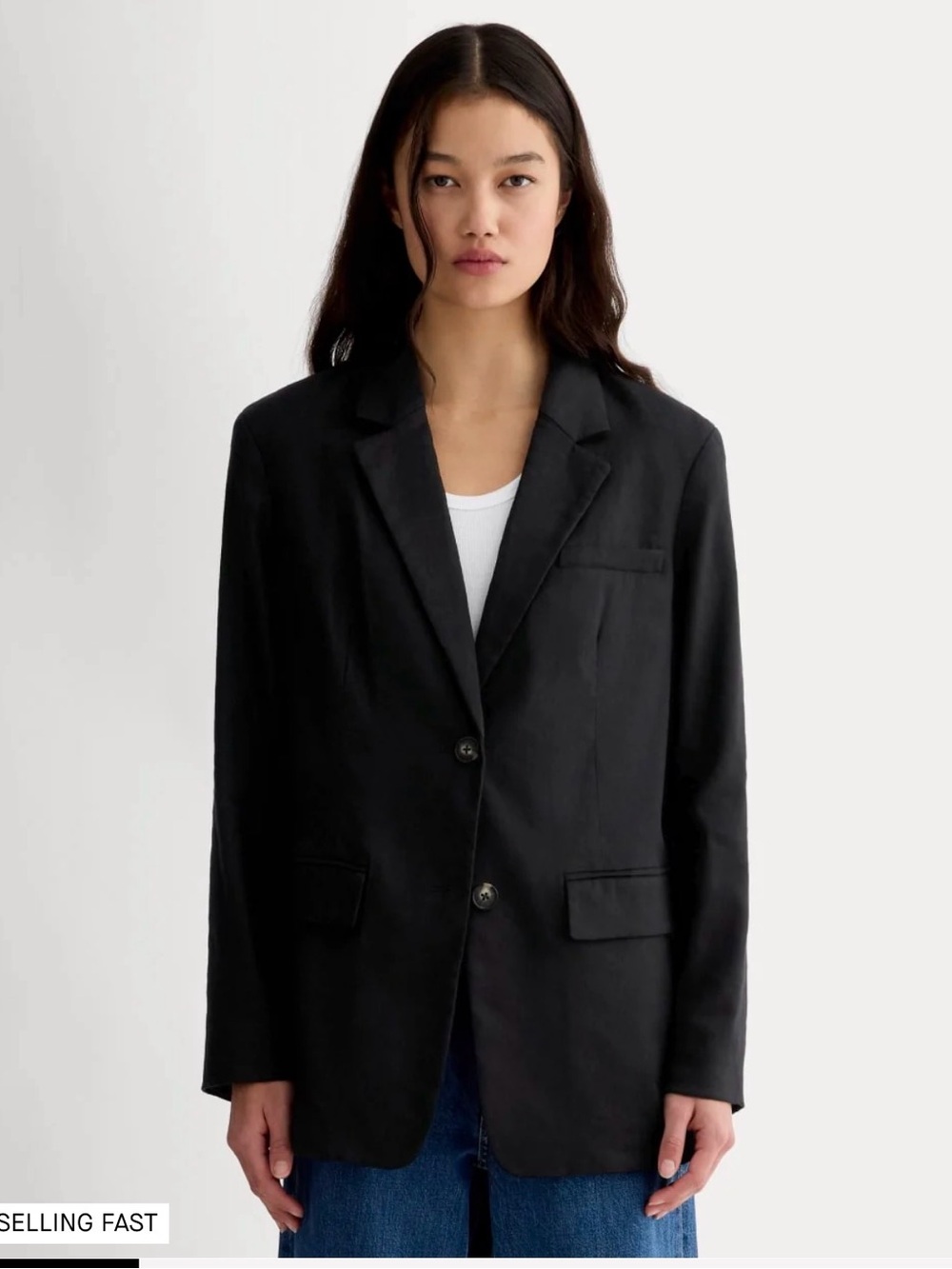 Everlane Oversized Blazer In Buttersoft EUC